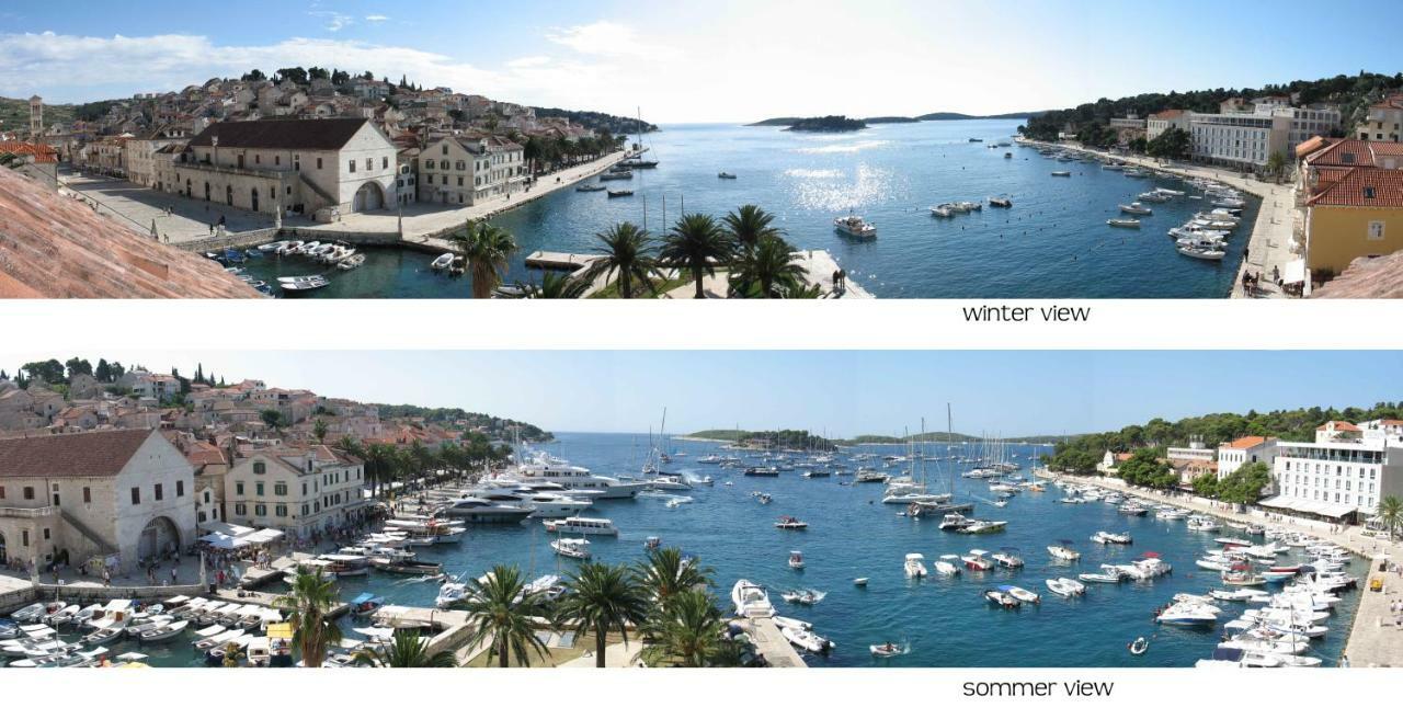 Hvar Attic Modern Design - Town Center With A Great View Hvar Town Bagian luar foto